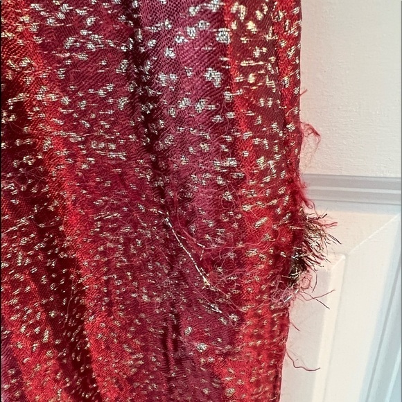 ML MONIQUE LHUILLIER Jacquard Sleeveless High/low Gown - Picture 11 of 16